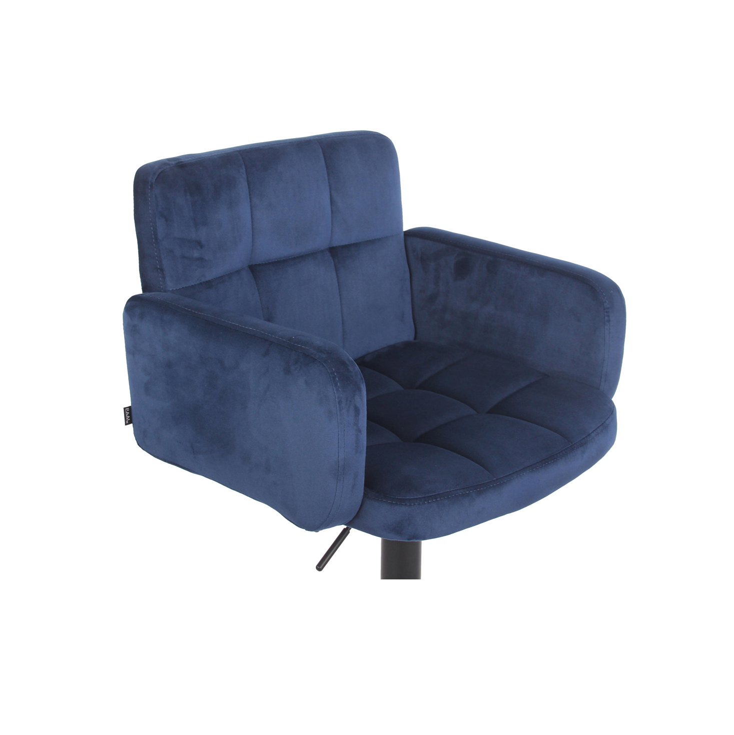 Barhocker Logan Samt royalblau